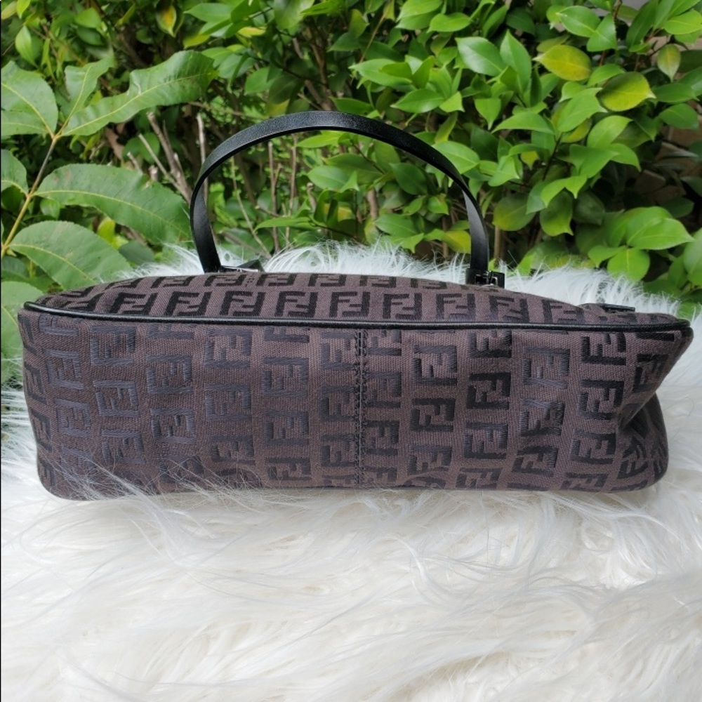 Fendi double strap Zucchino Print handbag